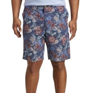 Bruno Milano Mens Hawaiian Pineapple Palm Leaf‎ Shorts Size 34